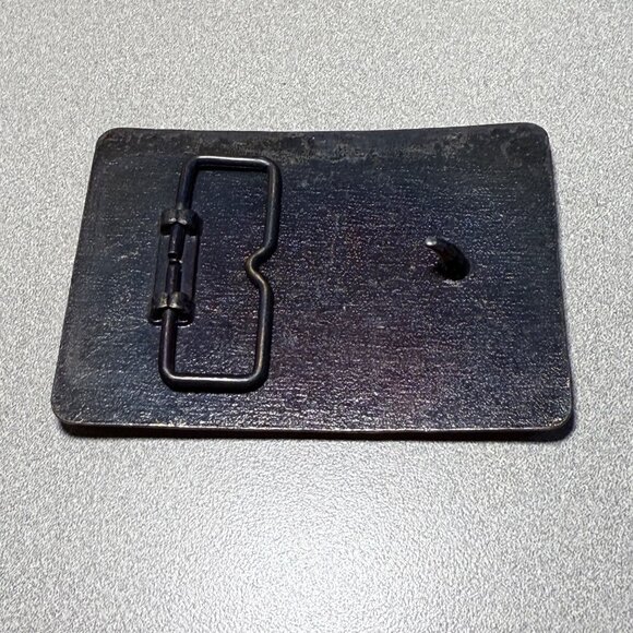 Vintage Jeffrey Dresser Brass Belt Buckle Coal Mining Mine - Picture 2 of 3